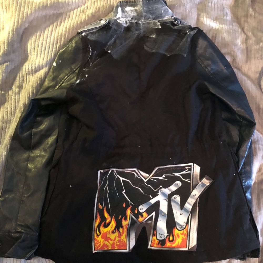 Jacket with MTV logo